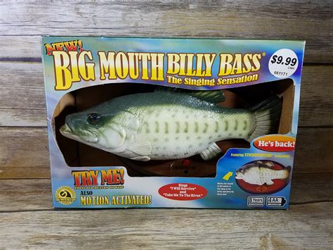 tingin fish|***BIG MOUTH BILLY BASS*** (Singing fish) .